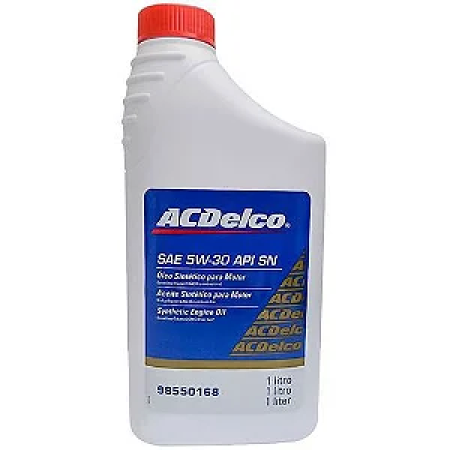 ACDELCO 5W30 SN 100% SINTÉTICO 1 LITRO