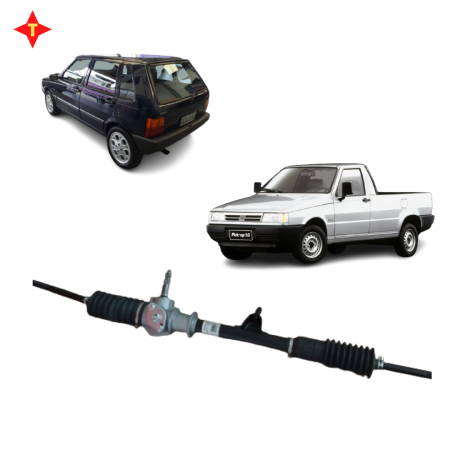 Caixa Direção Mecânica Fiat Uno 1999 2000 2001 2002 2003 200
