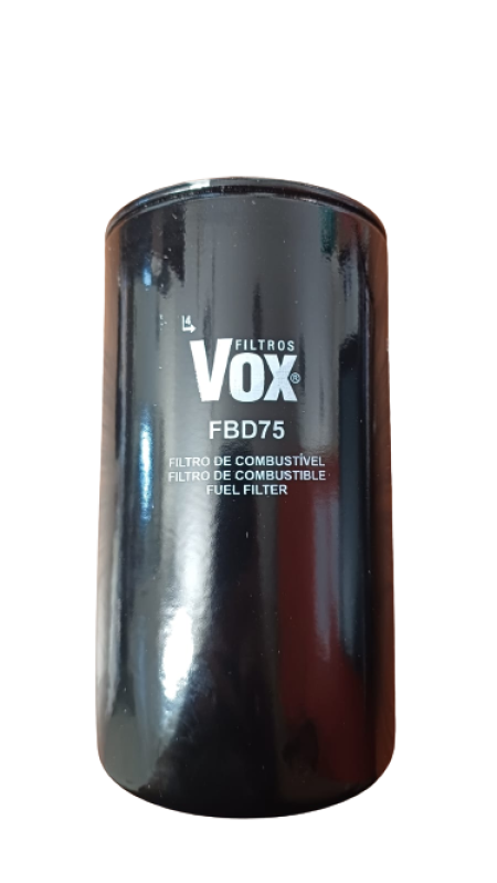 FILTRO DE COMBUTÍVEL VOX FBD75 IVECO TECTOR170E27/HYUNDAY R290NLC7A/NEW HOLLAND T6080
