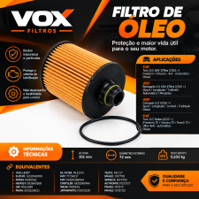 FILTRO DE ÓLEO VOX LE727 JEEP - Imagem 3